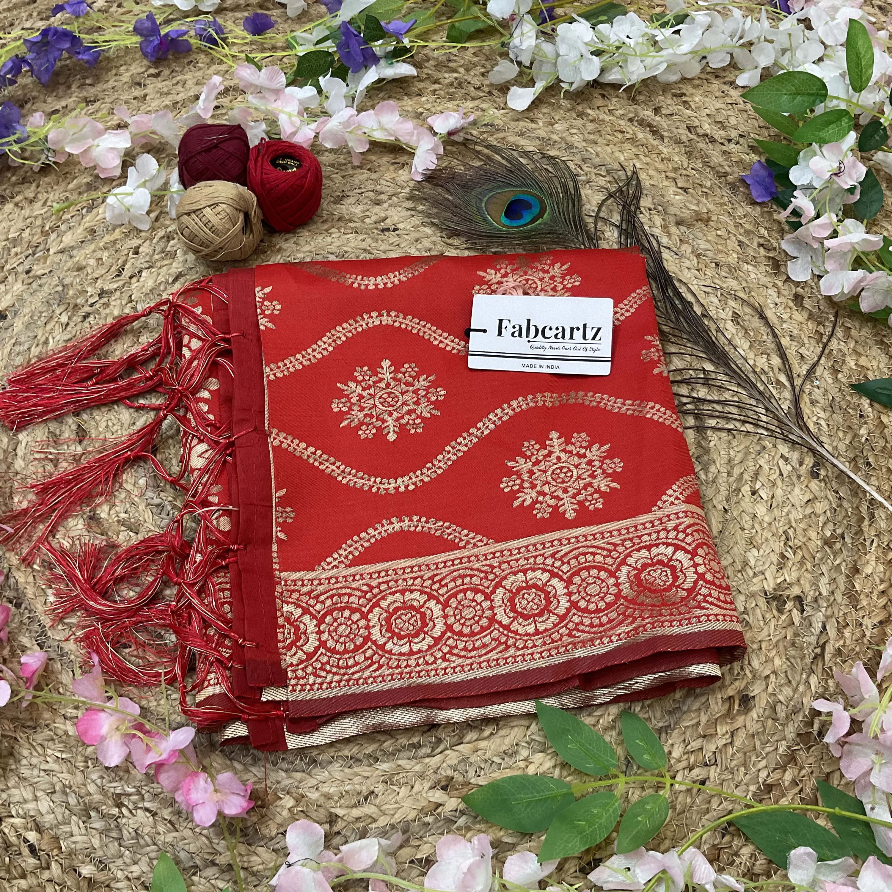 Beautiful Jacquard Woven Design Dupatta for women | Only Dupatta DiberaDup - Image 24