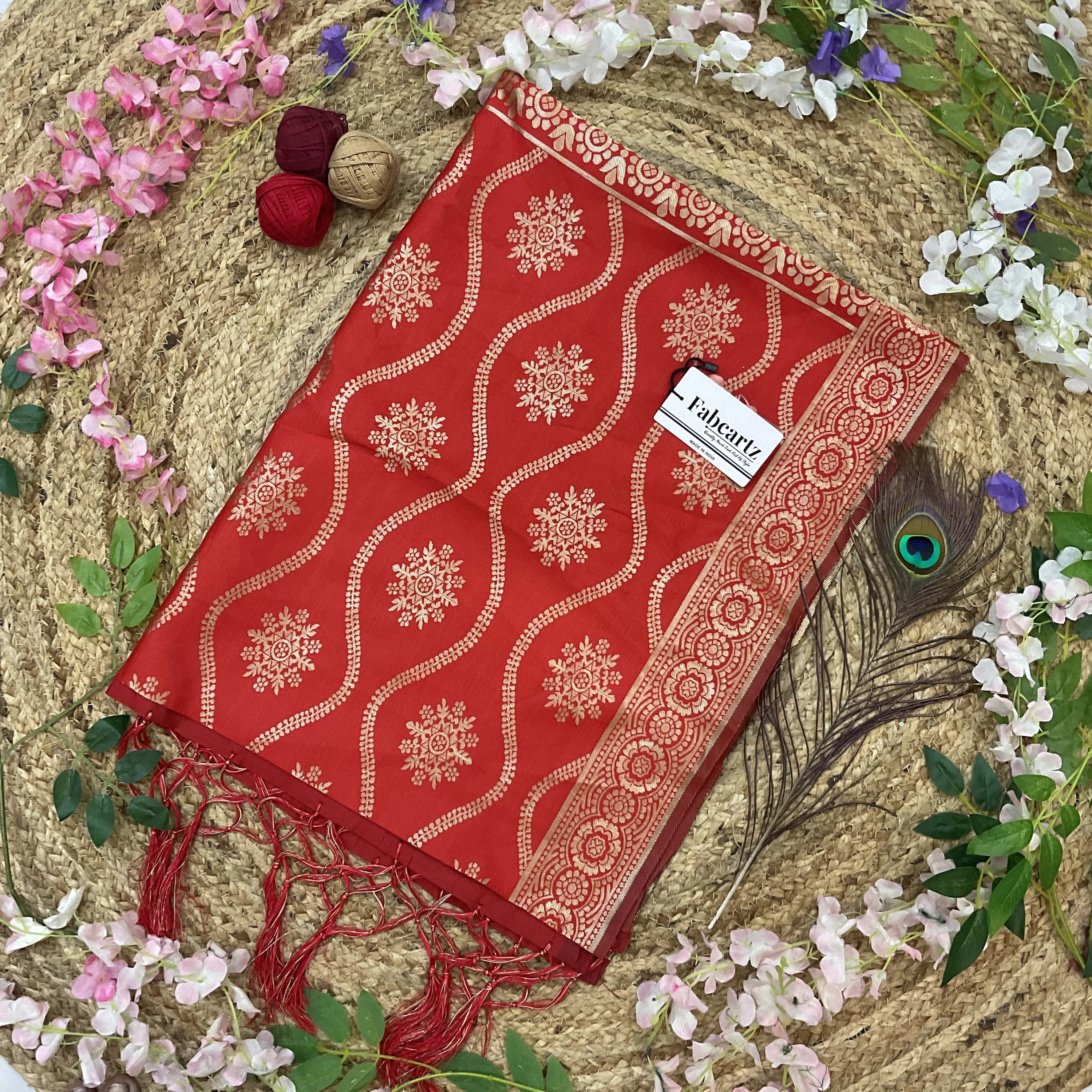 Beautiful Jacquard Woven Design Dupatta for women | Only Dupatta DiberaDup - Image 25