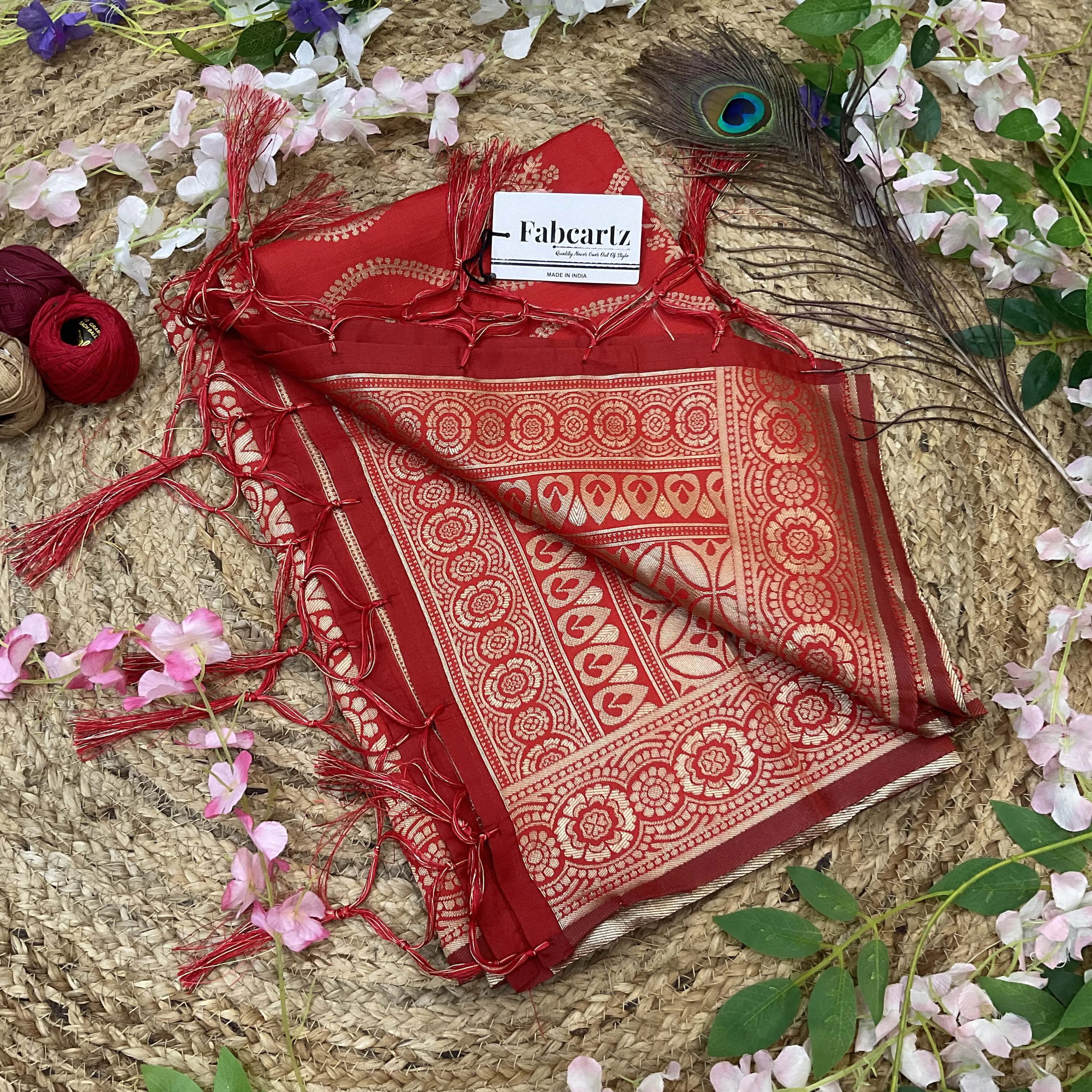Beautiful Jacquard Woven Design Dupatta for women | Only Dupatta DiberaDup - Image 26