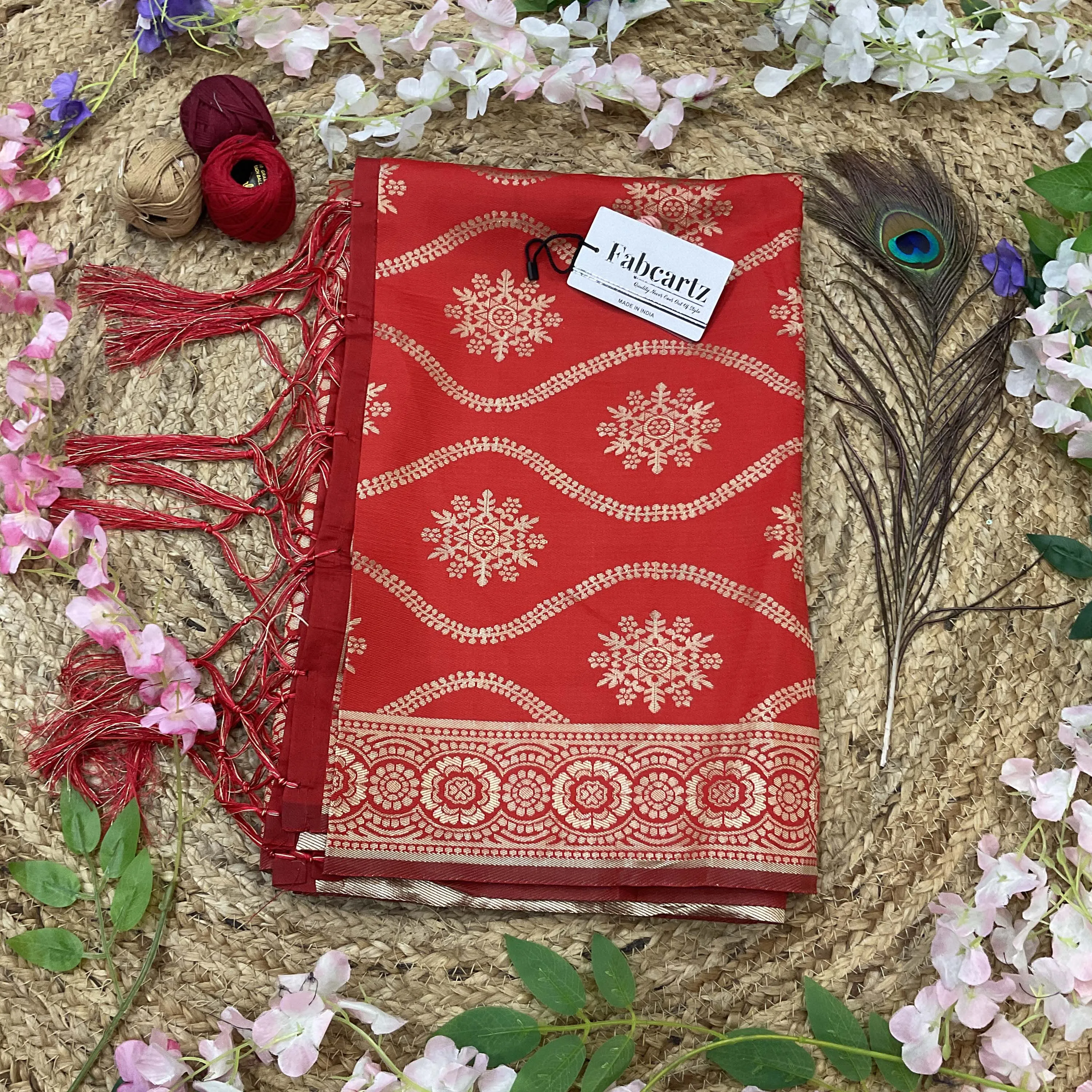 Beautiful Jacquard Woven Design Dupatta for women | Only Dupatta DiberaDup - Image 28