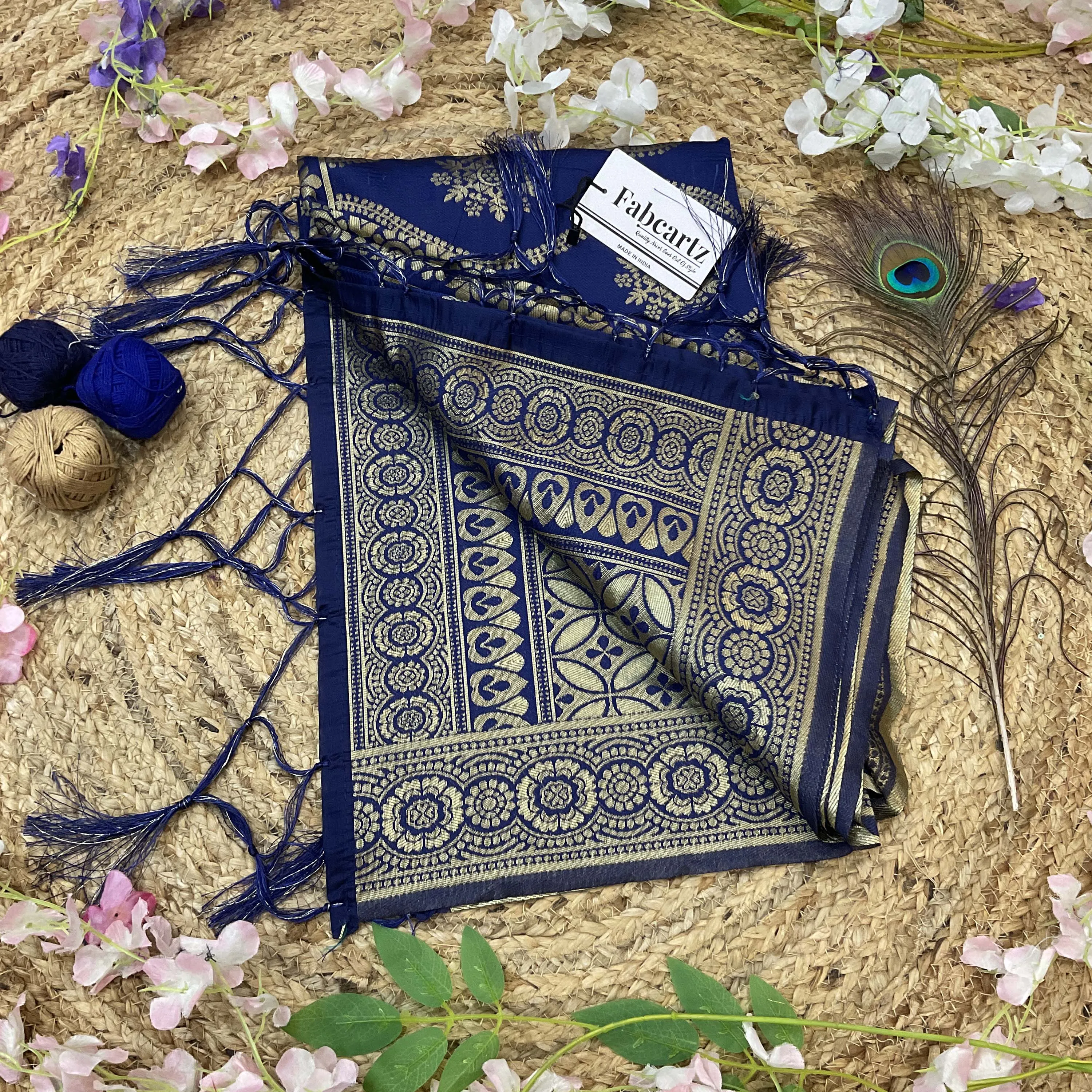 Beautiful Jacquard Woven Design Dupatta for women | Only Dupatta DiberaDup - Image 8