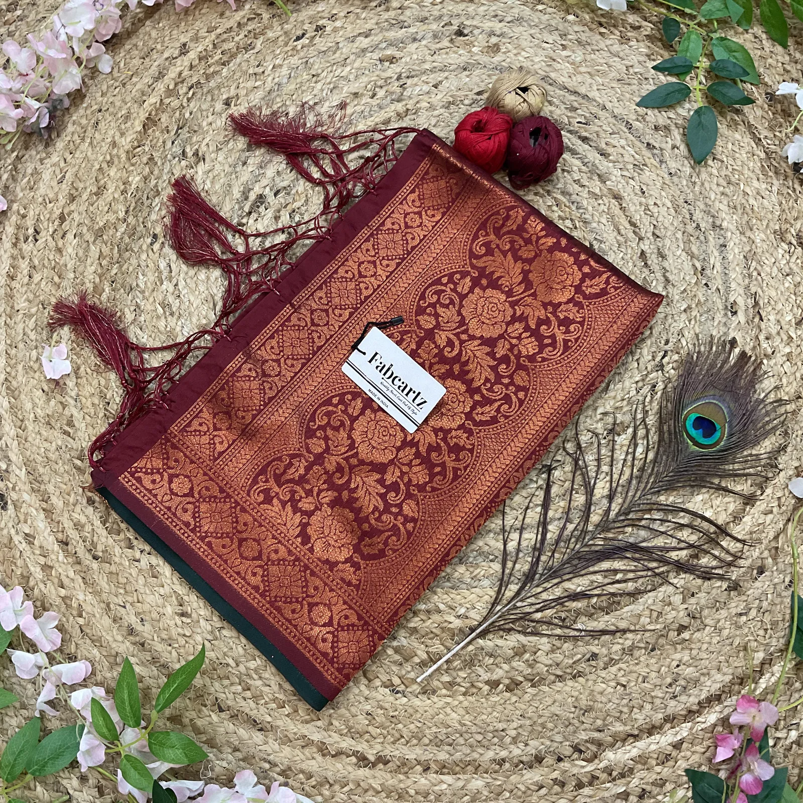Beautiful Jacquard Woven Design Dupatta for women | Only Dupatta DilwaleDup - Image 4