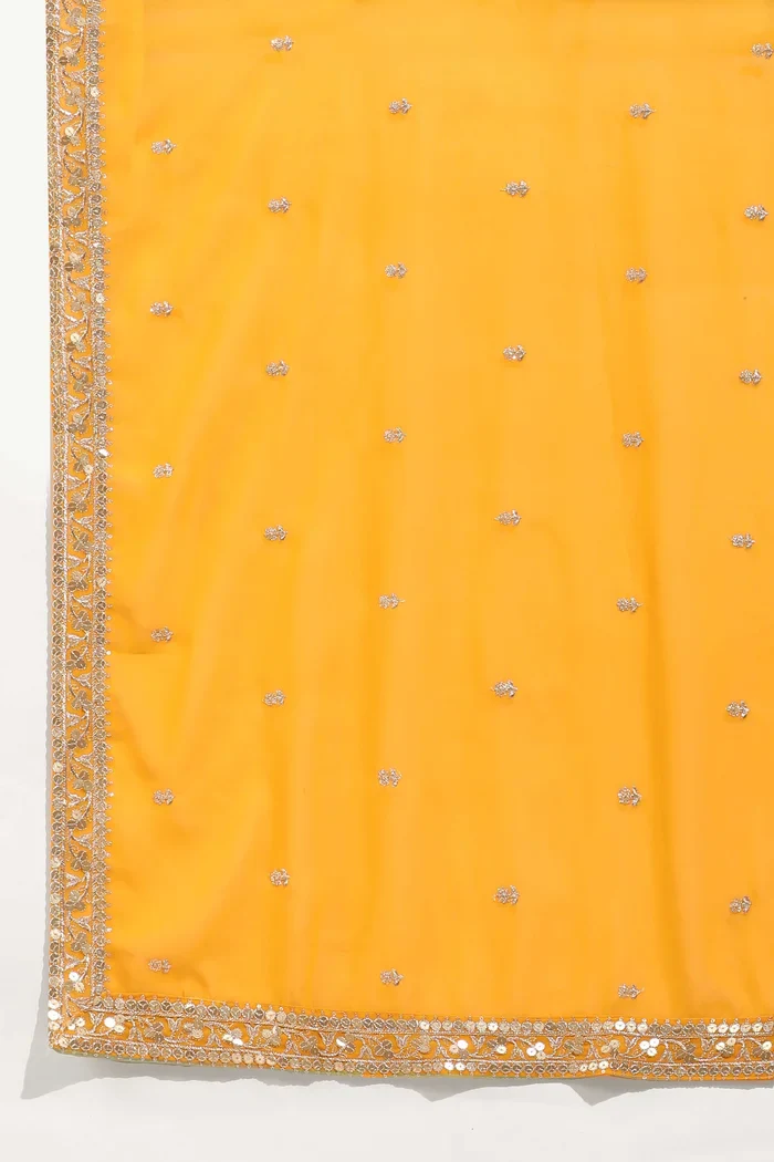 Women's Embroidered Georgette Lehenga Choli with Sequins Work ShivGami - Image 32
