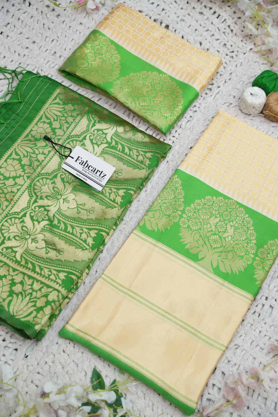 Beautifull South Indian Half Saree for women Harini - Image 4
