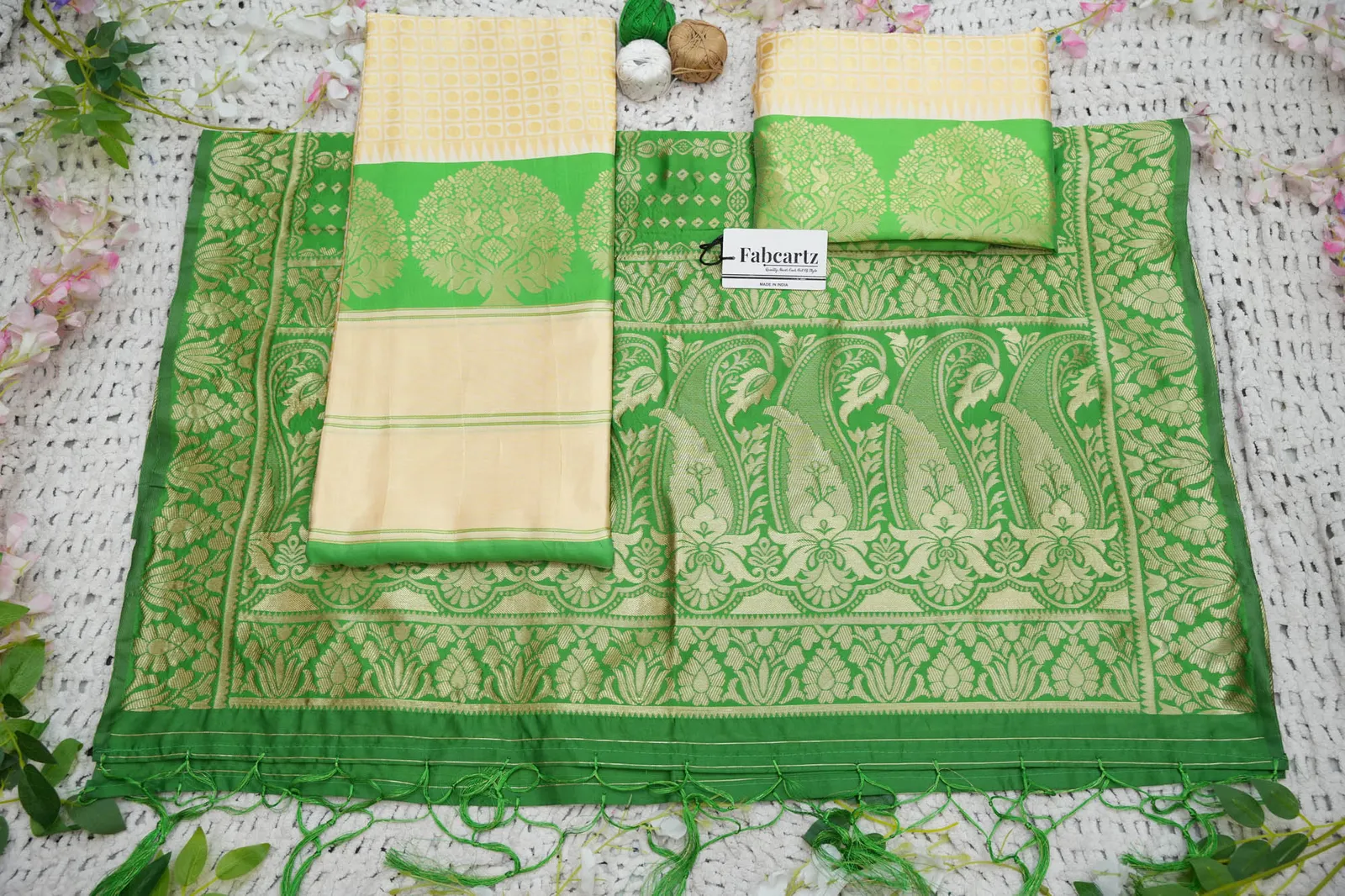 Beautifull South Indian Half Saree for women Harini - Image 5