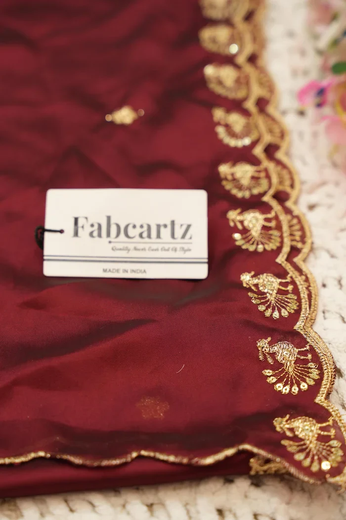 Women's Woven Design zari work Half Saree with Embroidered Blouse and Dupatta HathiGhoda - Image 71