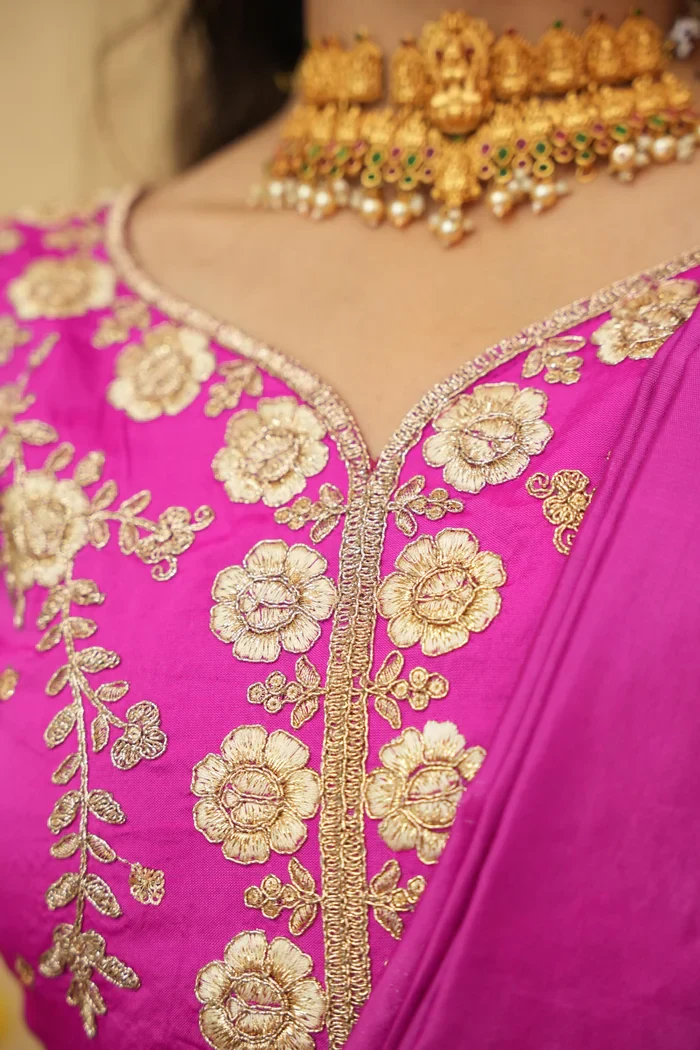 Women's Woven Design zari work Half Saree with Embroidered Blouse and Dupatta HiranPattu - Image 33