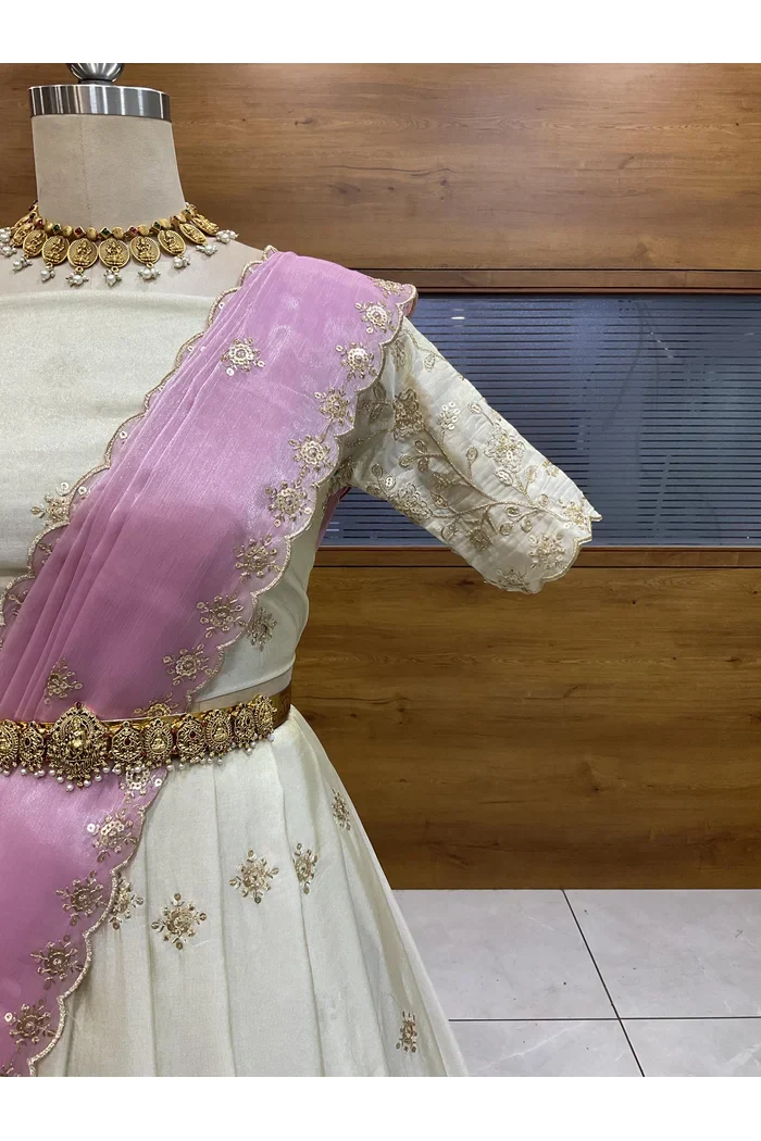 South Indian Festival Traditional Lehenga Choli Shizuka - Image 29