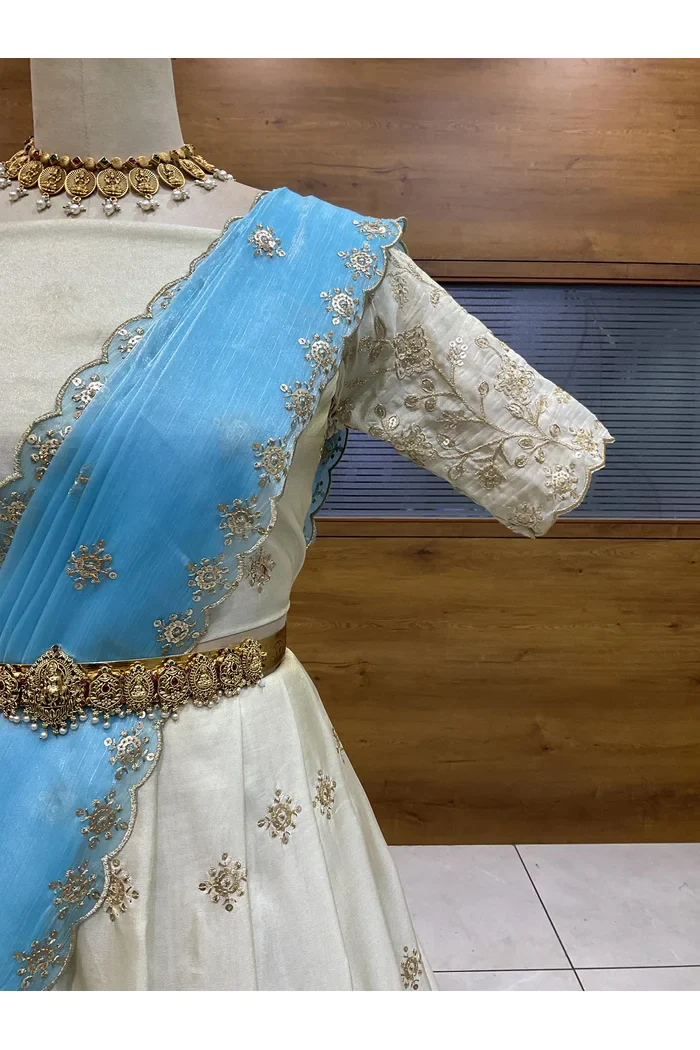 South Indian Festival Traditional Lehenga Choli Shizuka - Image 41