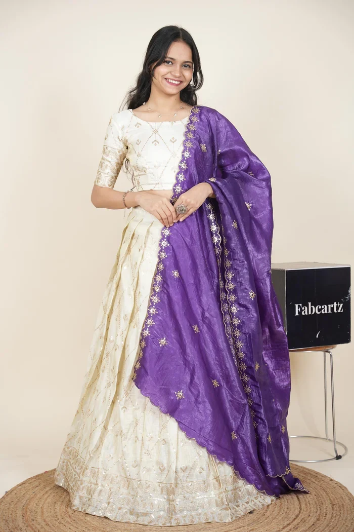 South Indian Festival Traditional Lehenga Choli Jiyaan