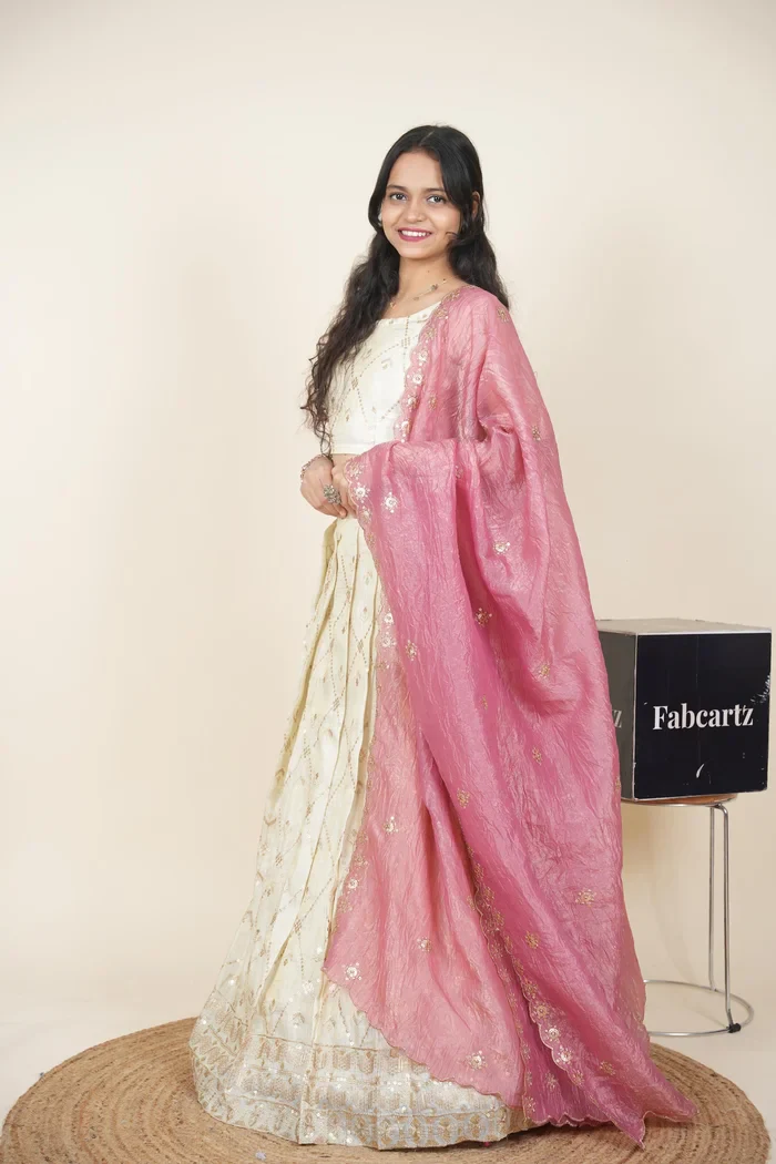 South Indian Festival Traditional Lehenga Choli Jiyaan - Image 24