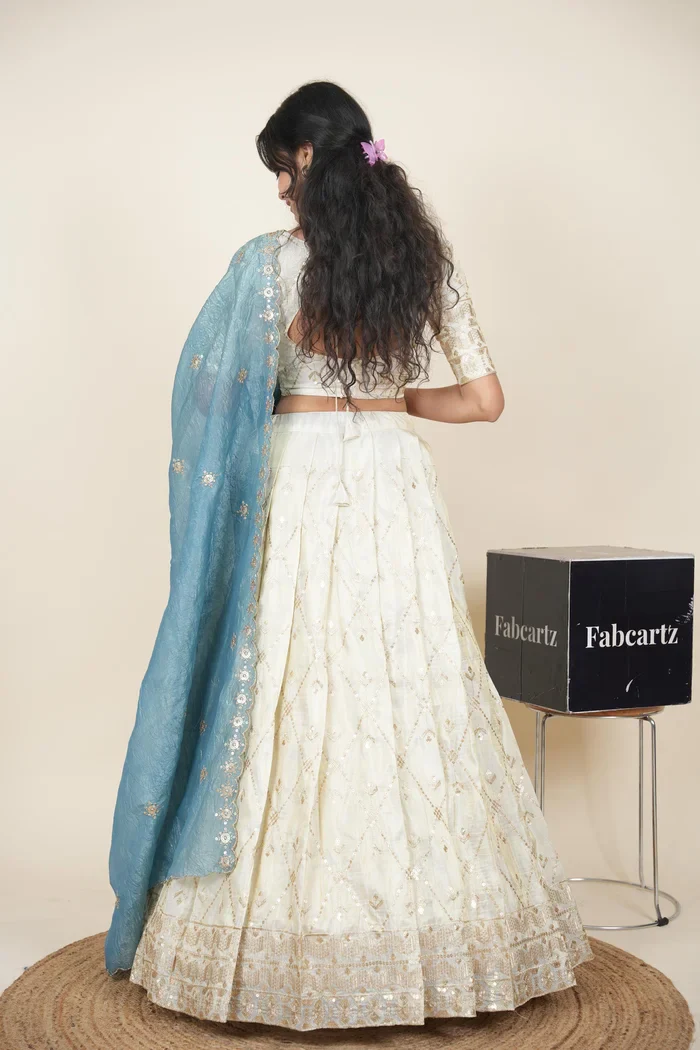 South Indian Festival Traditional Lehenga Choli Jiyaan - Image 29