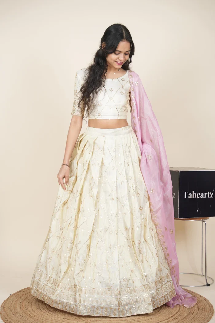 South Indian Festival Traditional Lehenga Choli Jiyaan - Image 39