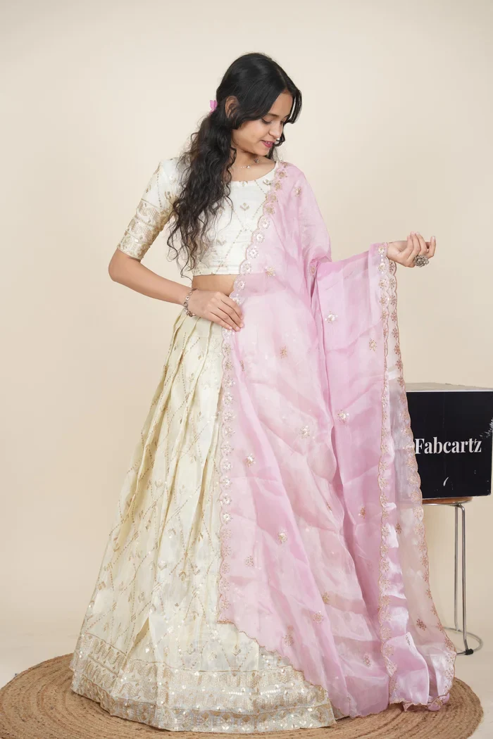 South Indian Festival Traditional Lehenga Choli Jiyaan - Image 42