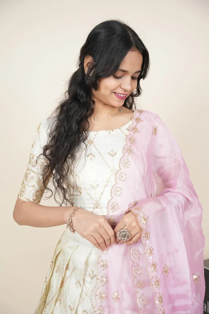 South Indian Festival Traditional Lehenga Choli Jiyaan - Image 43