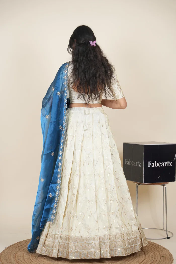 South Indian Festival Traditional Lehenga Choli Jiyaan - Image 46