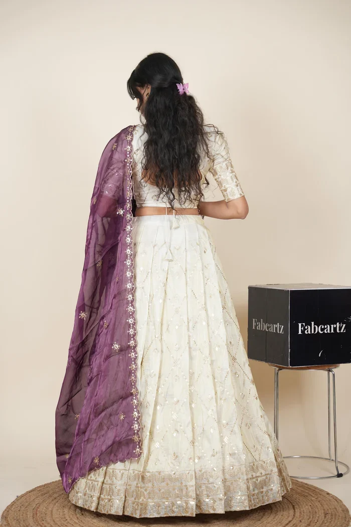 South Indian Festival Traditional Lehenga Choli Jiyaan - Image 55