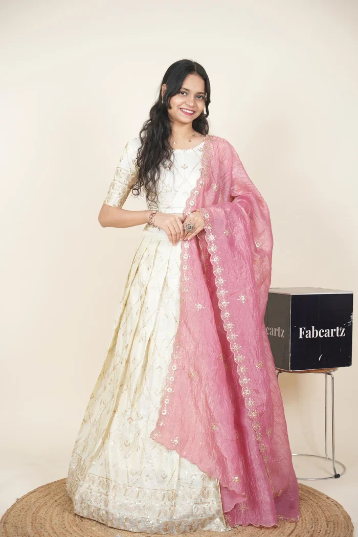 South Indian Festival Traditional Lehenga Choli Jiyaan - Image 85