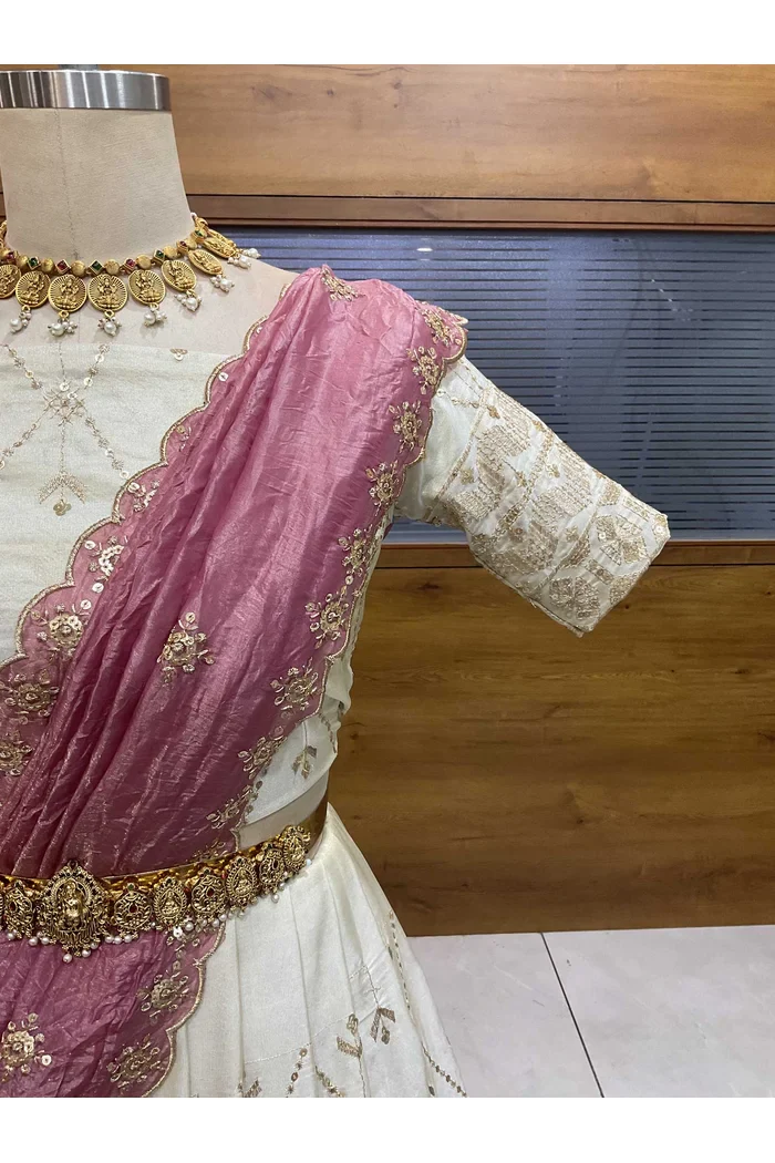 South Indian Festival Traditional Lehenga Choli Jiyaan - Image 17