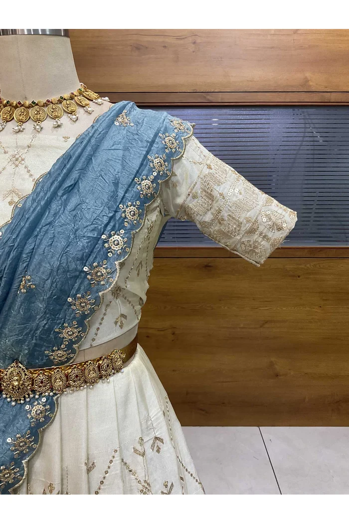 South Indian Festival Traditional Lehenga Choli Jiyaan - Image 22