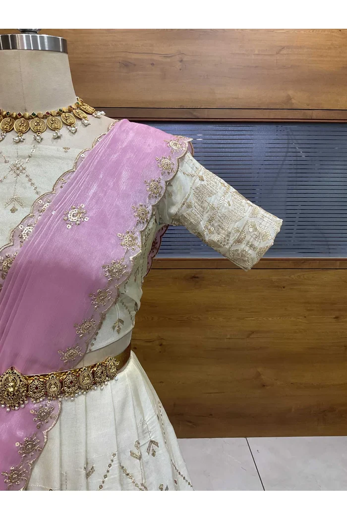 South Indian Festival Traditional Lehenga Choli Jiyaan - Image 27