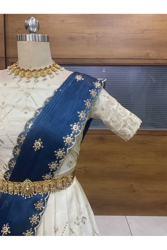 South Indian Festival Traditional Lehenga Choli Jiyaan - Image 34