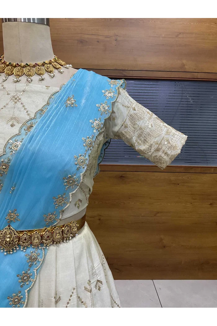 South Indian Festival Traditional Lehenga Choli Jiyaan - Image 45