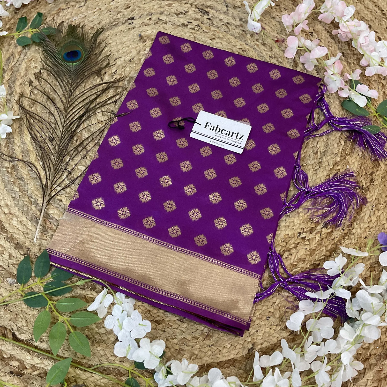 Beautiful Jacquard Woven Design Dupatta for women | Only Dupatta JiyaDup - Image 4