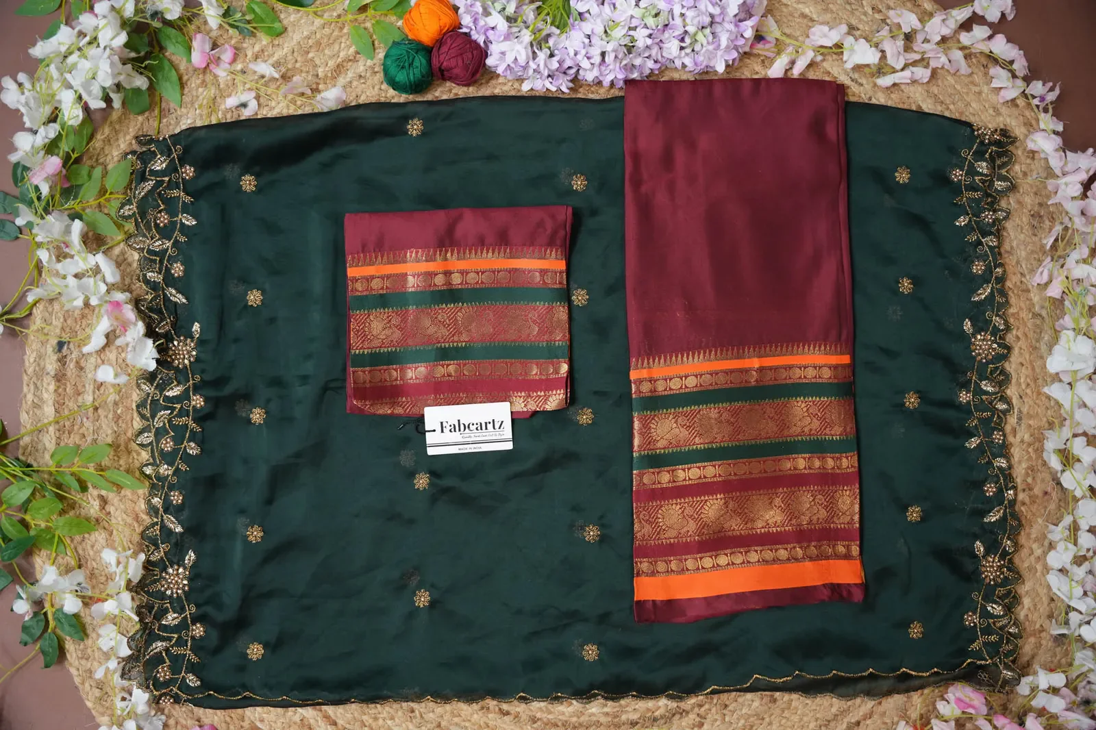 Beautifull South Indian Half Saree for women JugnooRango - Image 33