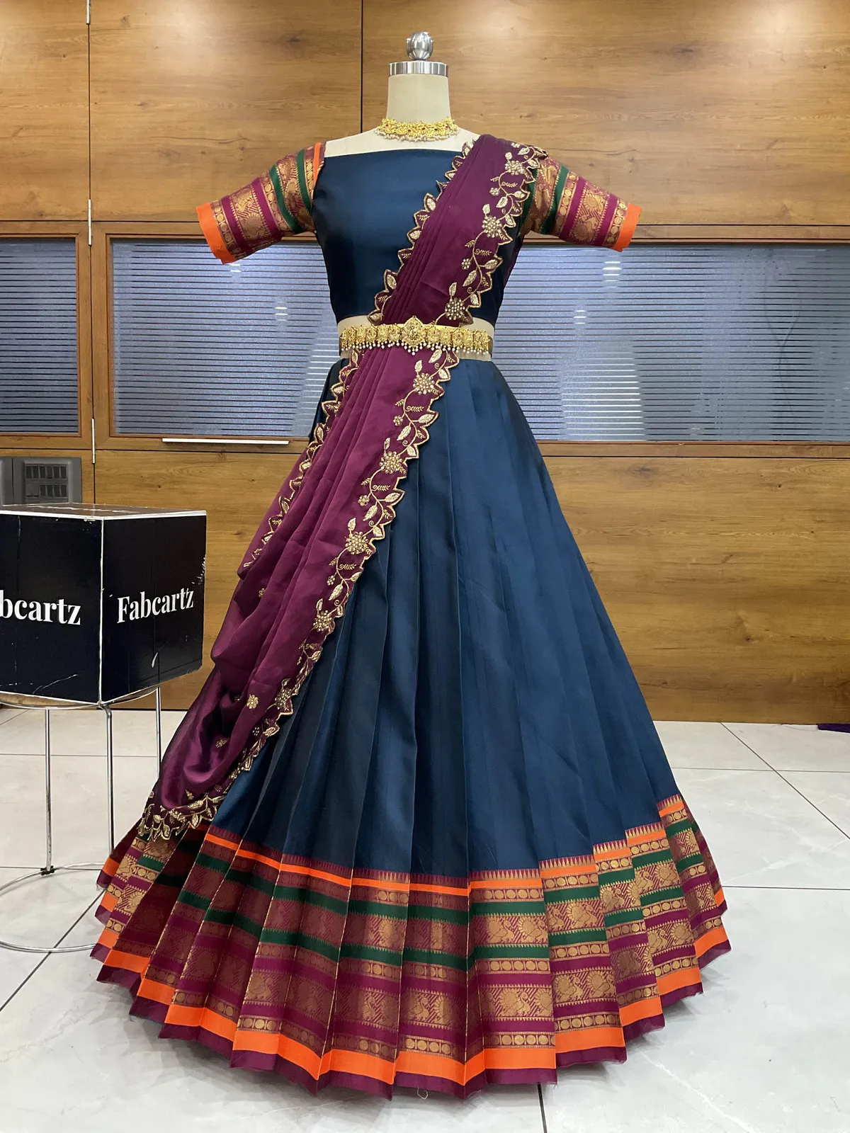 Beautifull South Indian Half Saree for women JugnooRango - Image 9
