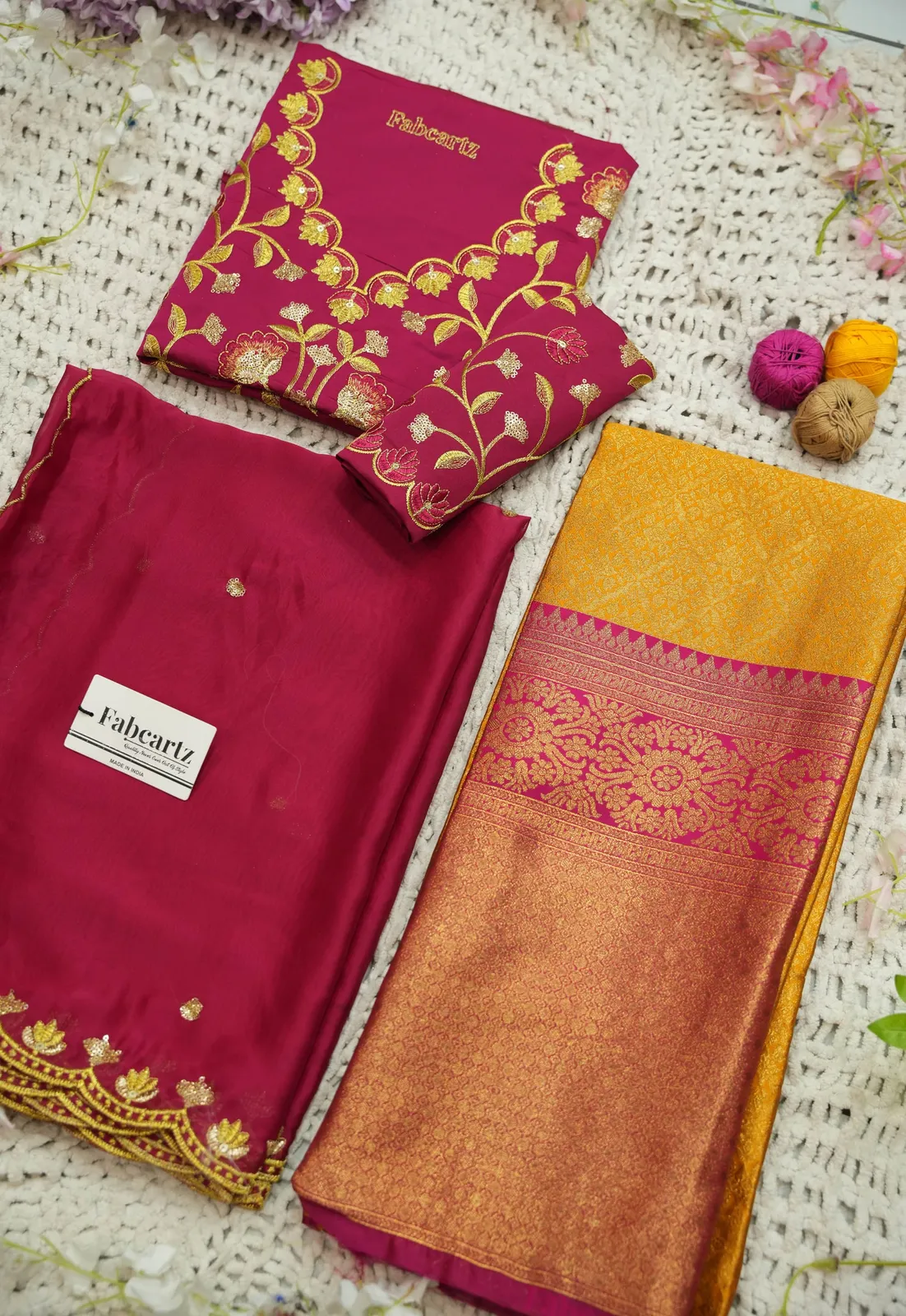 Women's Woven Design Half Saree with Blouse and Dupatta Juhi - Image 61