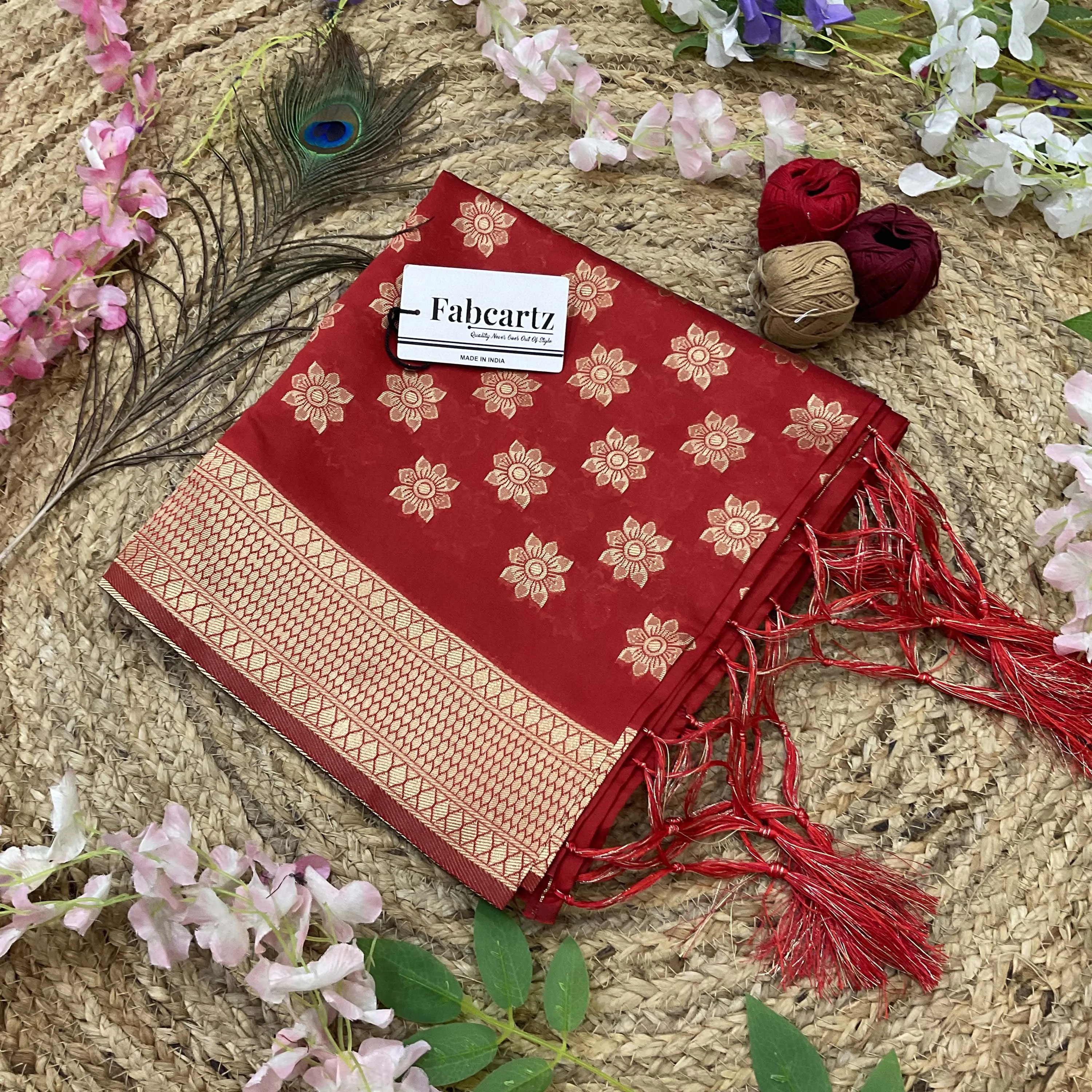 Beautiful Jacquard Woven Design Dupatta for women | Only Dupatta KalashDup - Image 16
