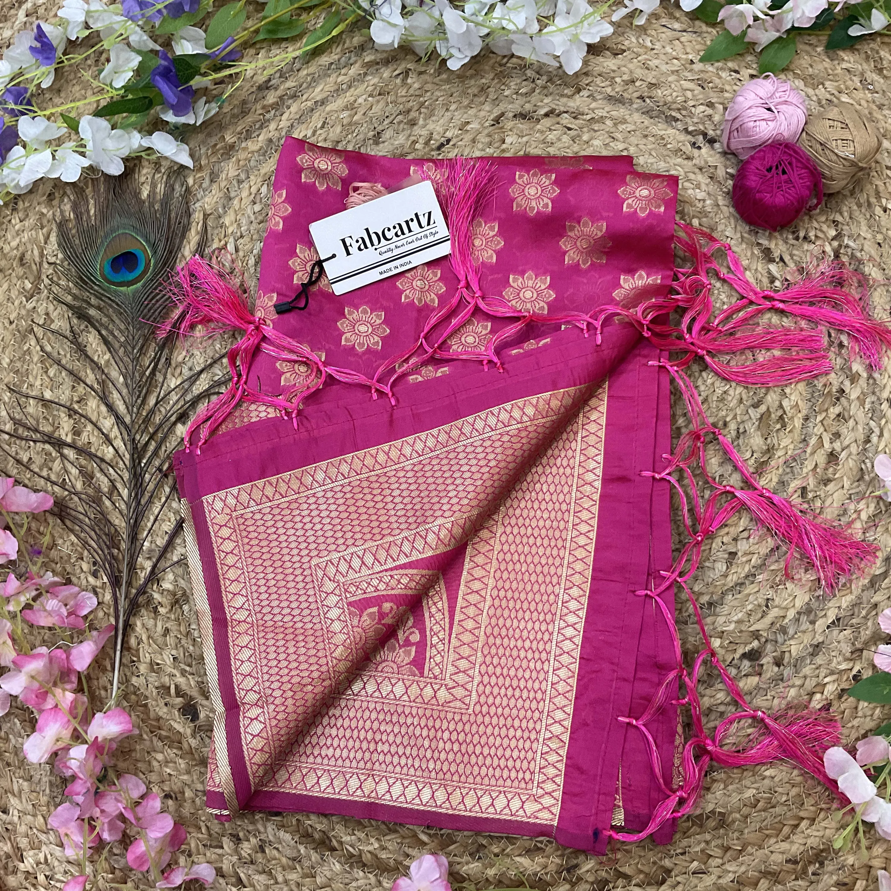 Beautiful Jacquard Woven Design Dupatta for women | Only Dupatta KalashDup - Image 3