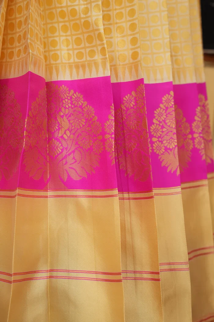 Women's Woven Design zari work Half Saree with Handwork Blouse and Dupatta KanchiRango - Image 33