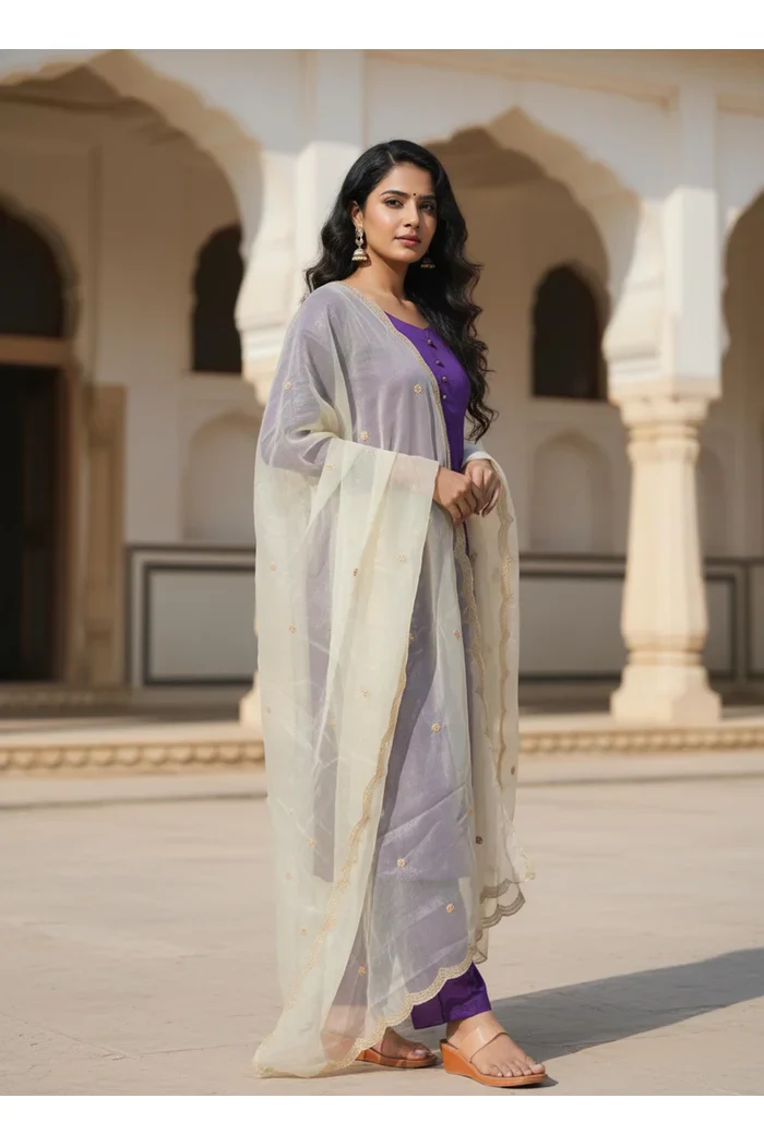Readymade Embroidery work  Kurti for Womens Kanshika - Image 17