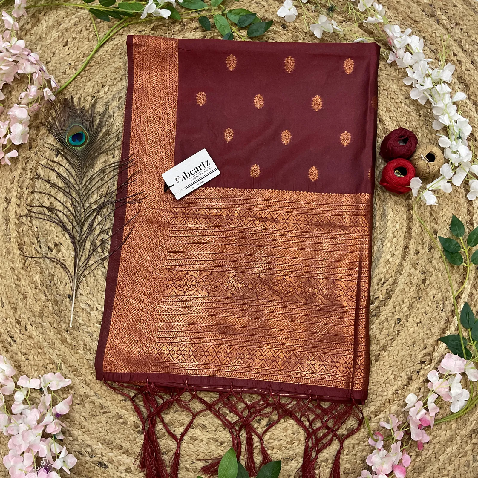 Beautiful Jacquard Woven Design Dupatta for women | Only Dupatta KantaraDup - Image 8