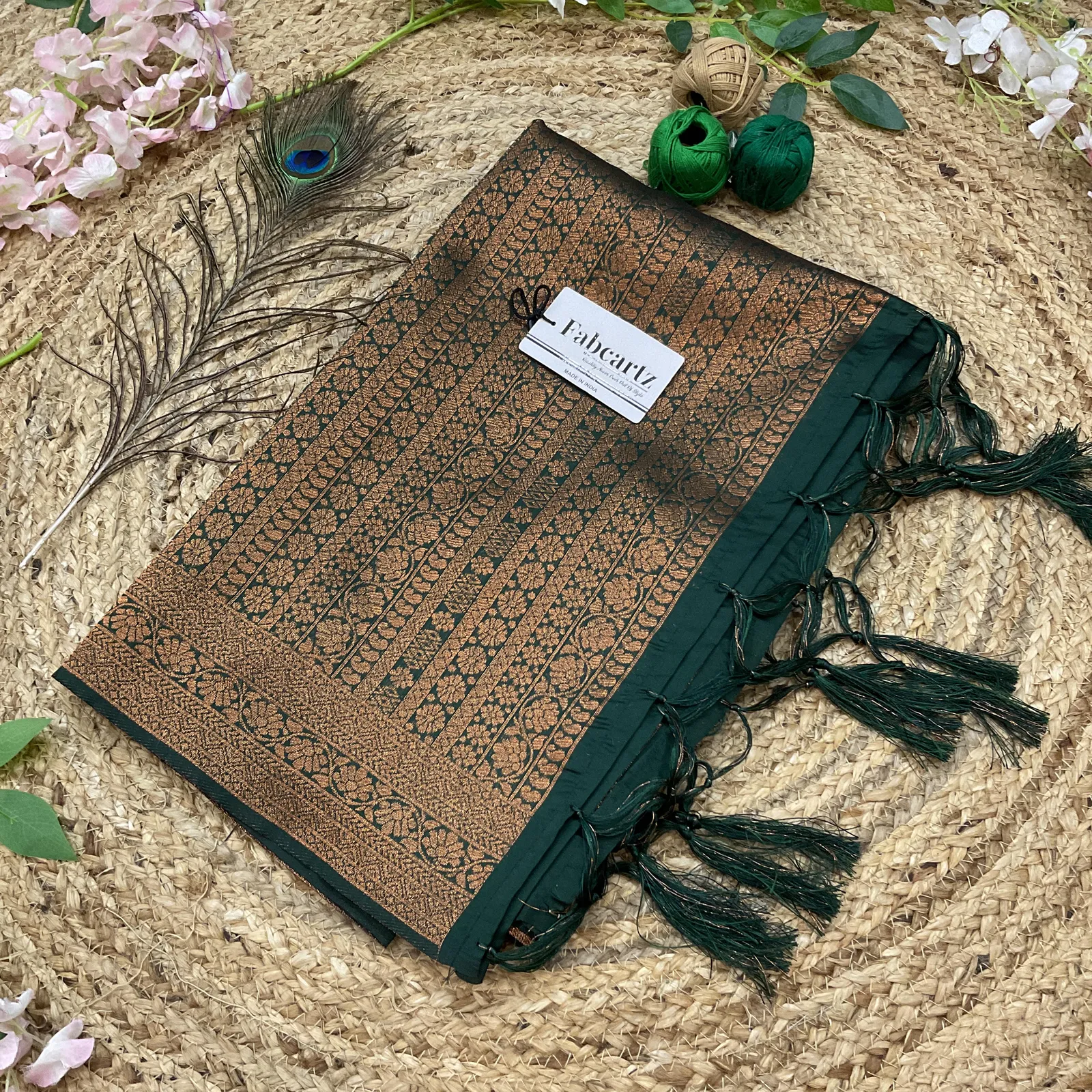 Beautiful Jacquard Woven Design Dupatta for women | Only Dupatta LichiSparrowDup - Image 3