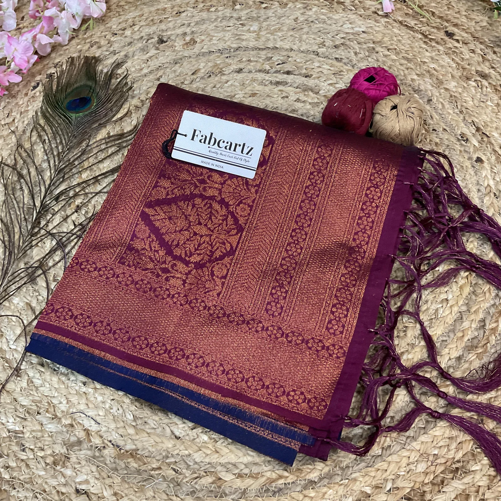 Beautiful Jacquard Woven Design Dupatta for women | Only Dupatta MadhuriDup - Image 15