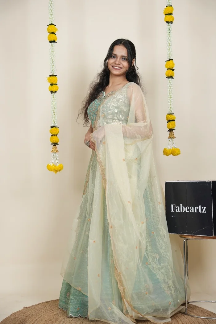 South Indian Festival Traditional Lehenga Choli Mithila - Image 27