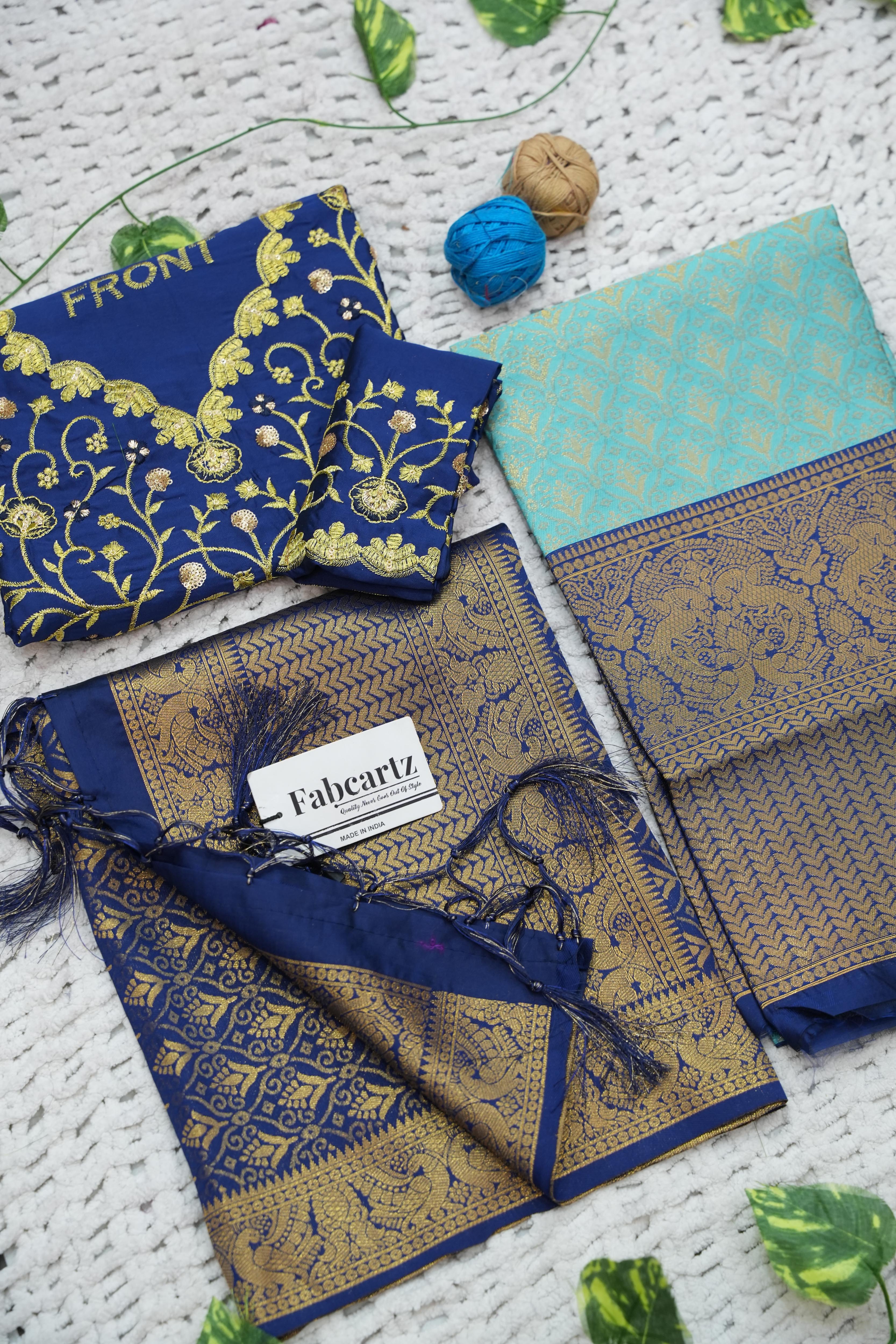 New Kids Traditional South Indian Half Saree MunjyaaJacQ - Image 3
