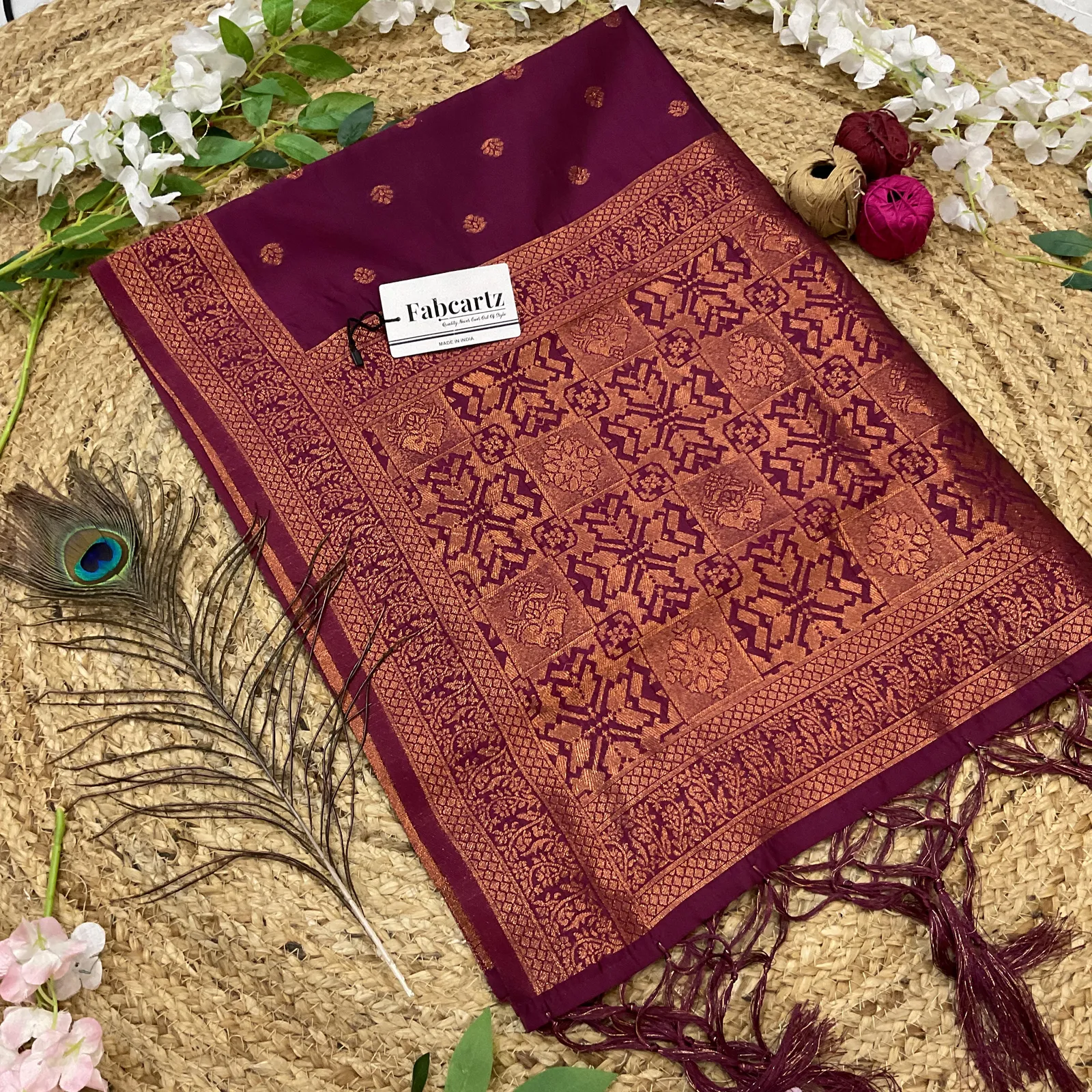 Beautiful Jacquard Woven Design Dupatta for women | Only Dupatta MultiBoxDup - Image 11