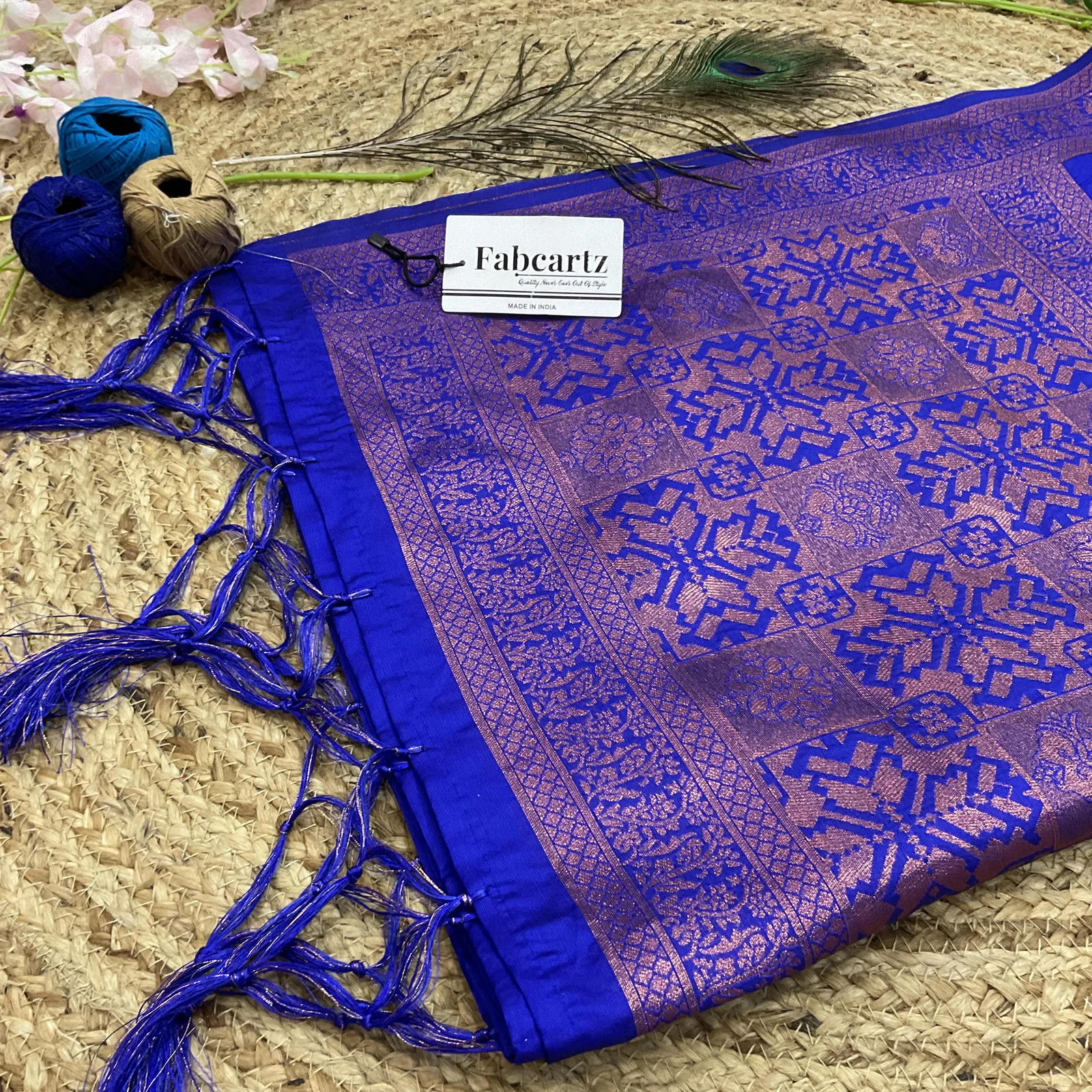 Beautiful Jacquard Woven Design Dupatta for women | Only Dupatta MultiBoxDup - Image 17