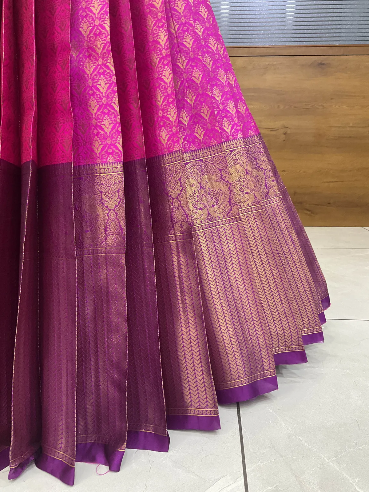 Women's Woven Design zari work Half Saree with Embroidered Blouse and Dupatta Munjyaa - Image 108
