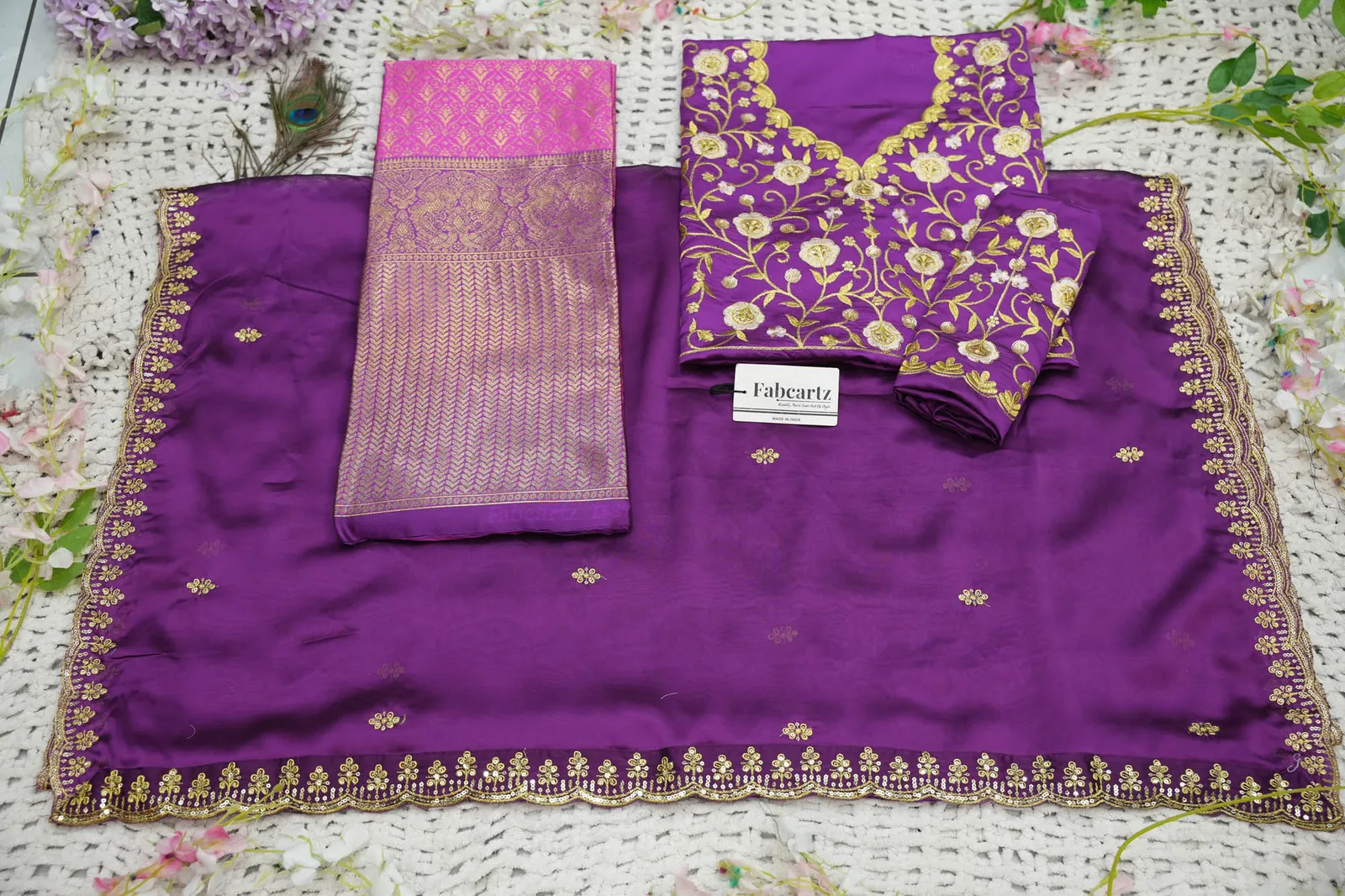 Women's Woven Design zari work Half Saree with Embroidered Blouse and Dupatta Munjyaa - Image 114