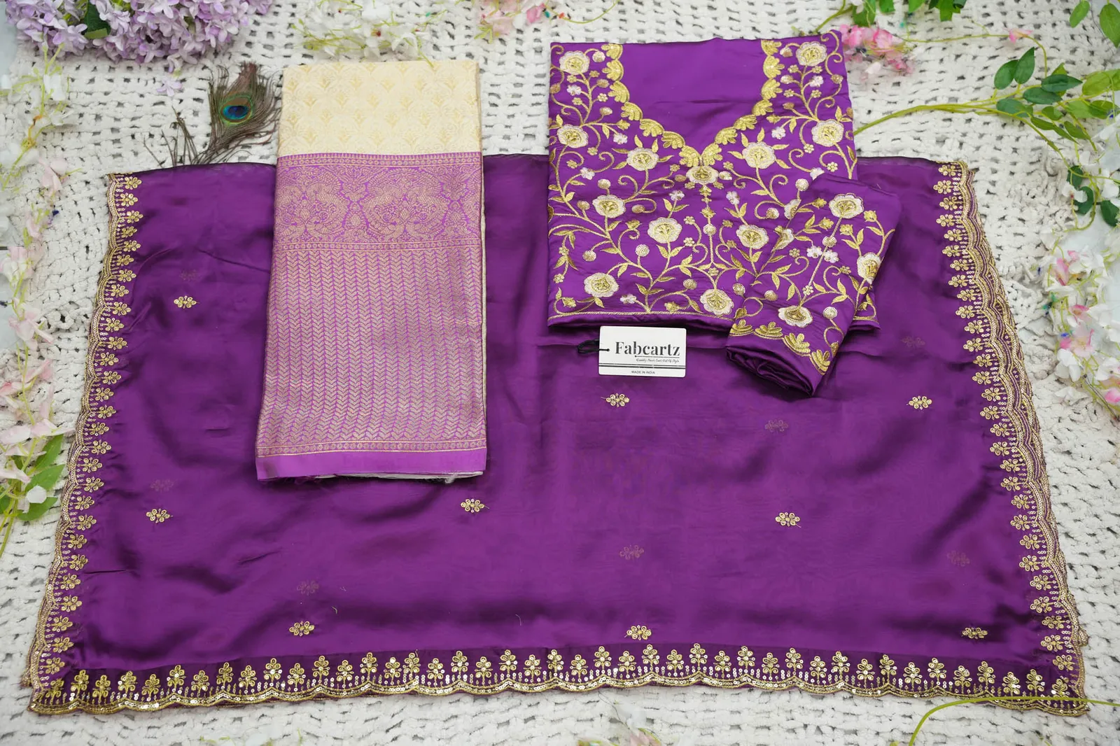 Women's Woven Design zari work Half Saree with Embroidered Blouse and Dupatta Munjyaa - Image 98