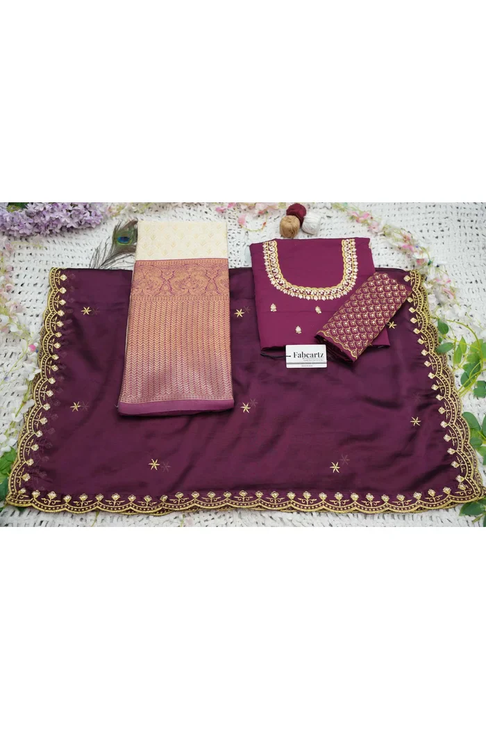 Women's Woven Design zari work Half Saree with Embroidered Blouse and Dupatta Munjyaa - Image 39