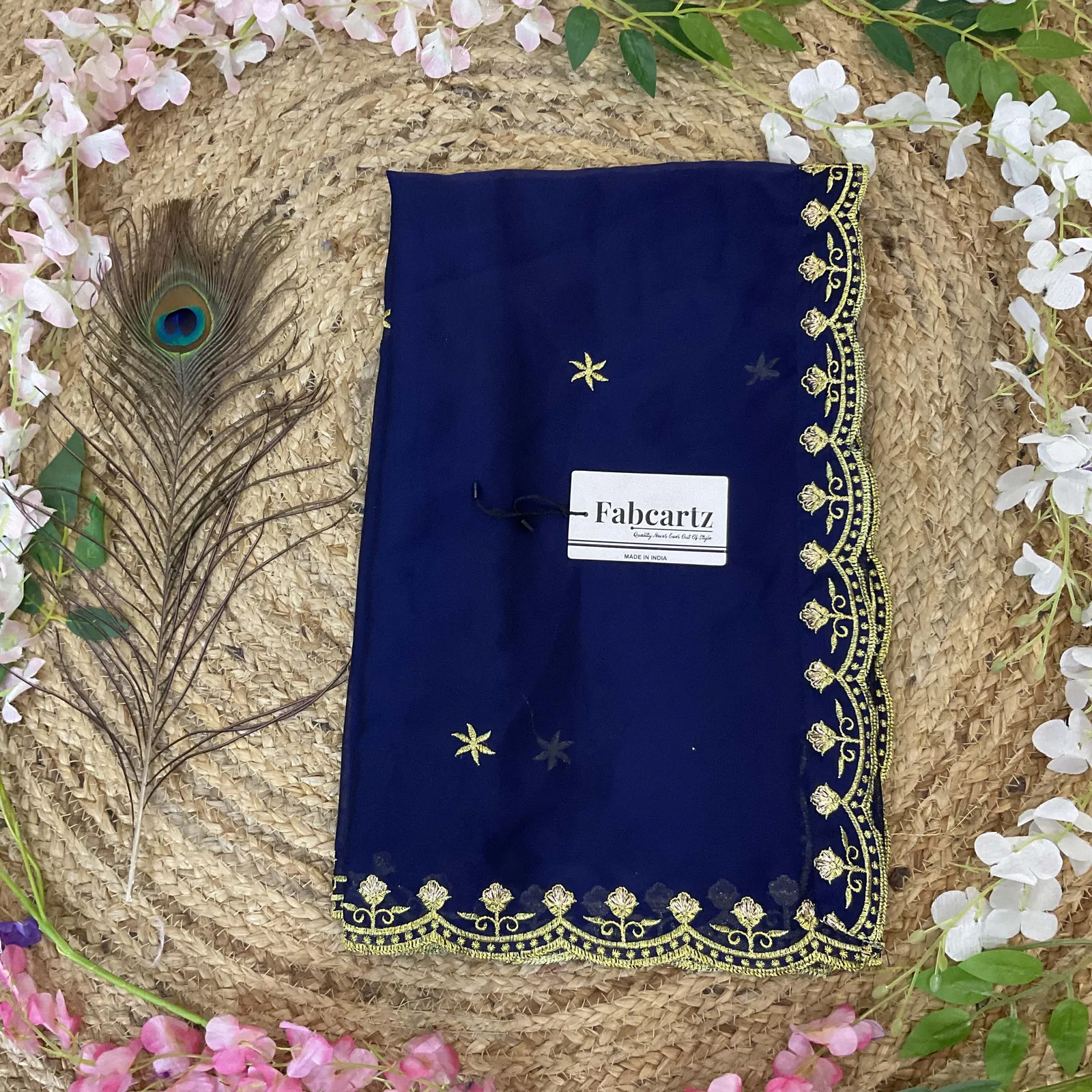 Beautiful Embroidery work Rangoli Dupatta for women | Only Dupatta MunjyaaDup - Image 14
