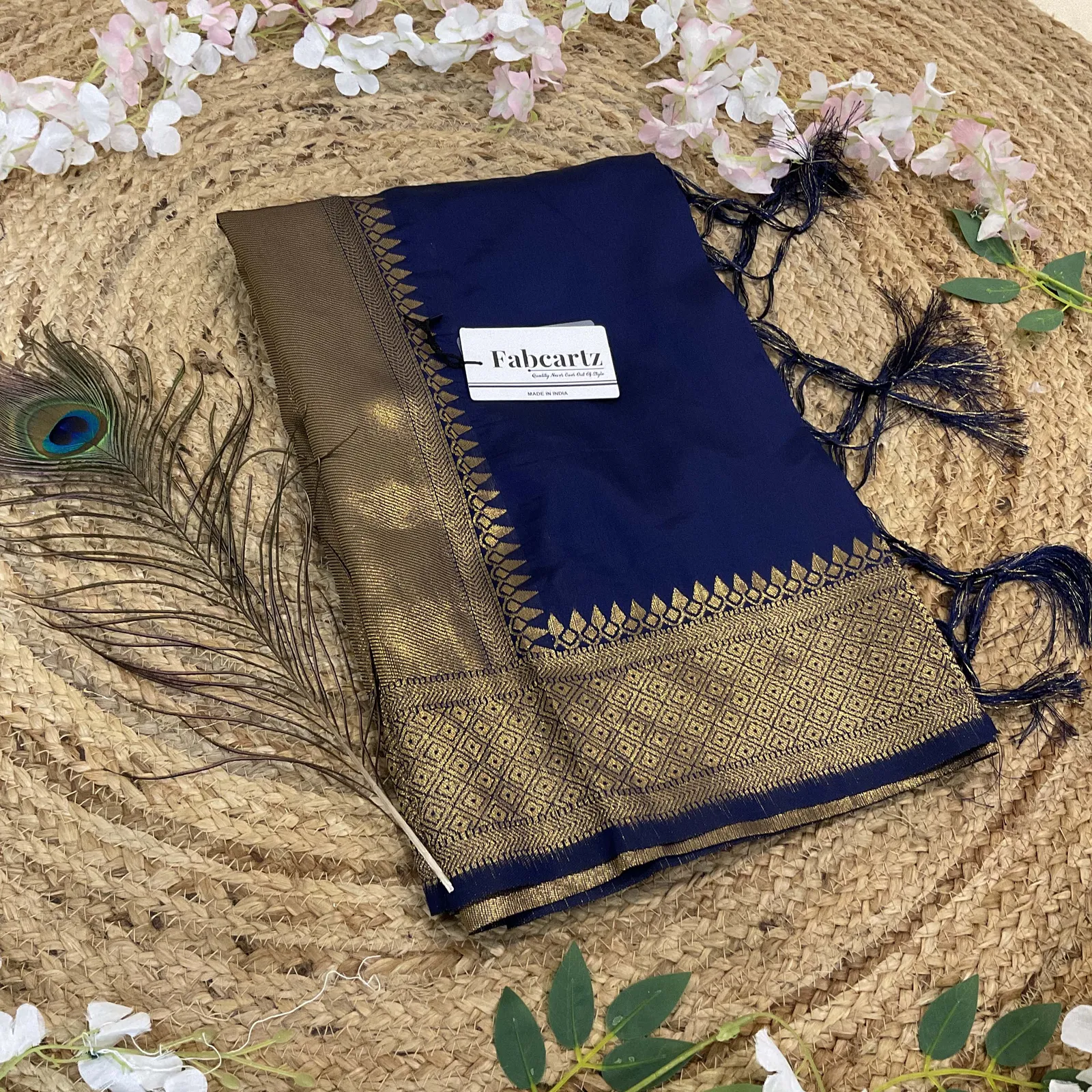 Beautiful Jacquard Woven Design Dupatta for women | Only Dupatta NarayanPetDup - Image 16