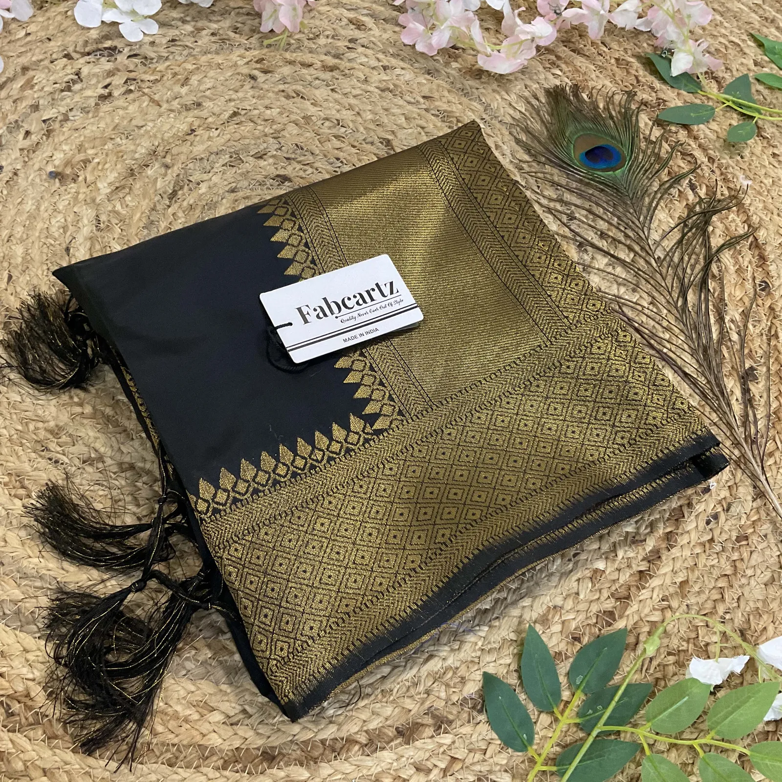 Beautiful Jacquard Woven Design Dupatta for women | Only Dupatta NarayanPetDup - Image 4
