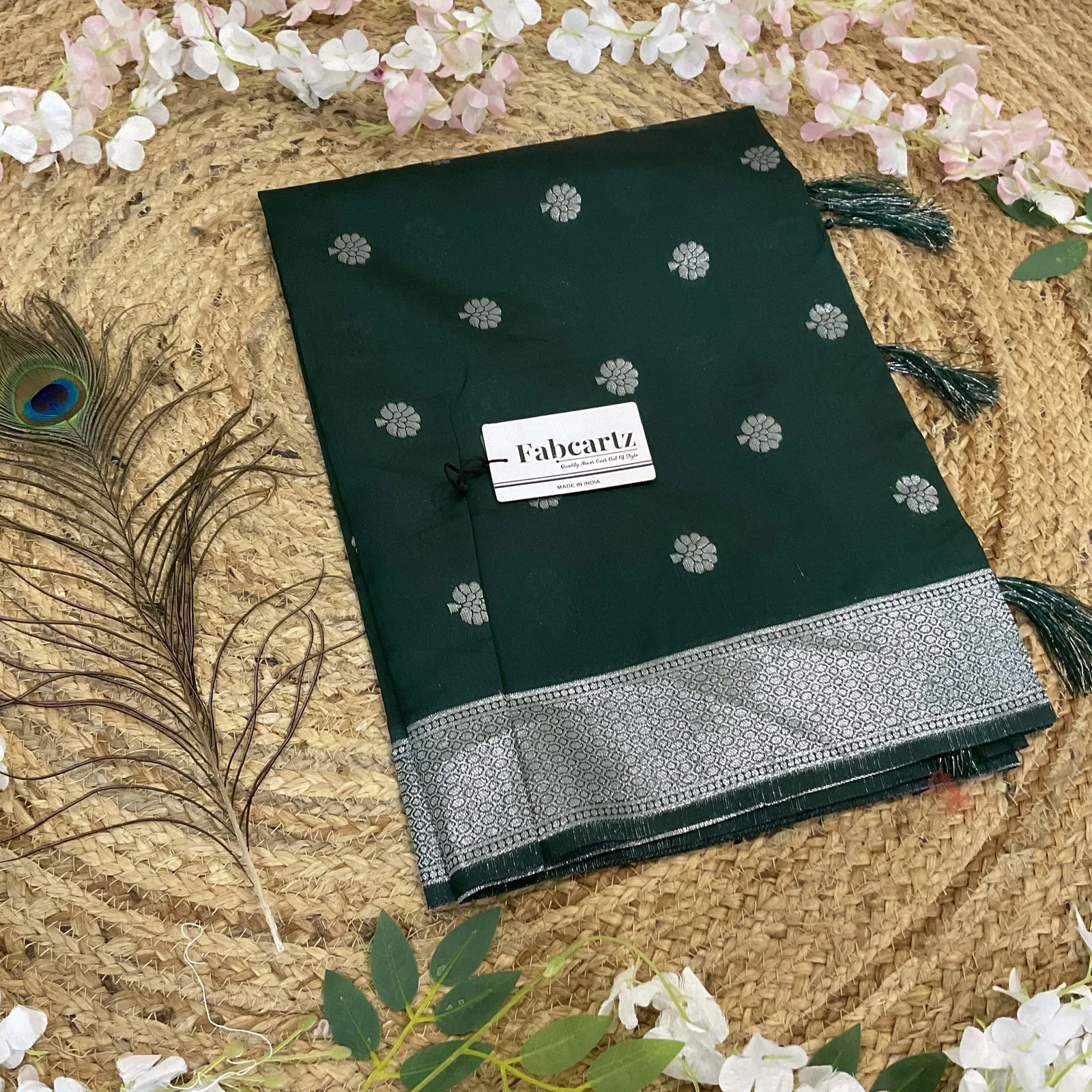 Beautiful Jacquard Woven Design Dupatta for women | Only Dupatta NehalDup - Image 4